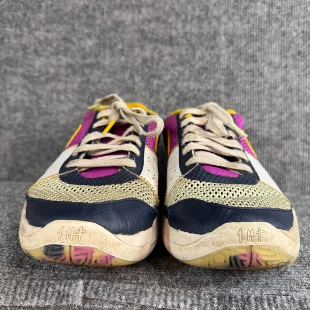 Nike Ja 1 Midnight Series Camp Ja Basketball Shoes Multi-Color Purple Yellow 8.5